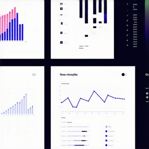 Futuristic dashboard showcasing AI-driven local SEO analytics and schema data