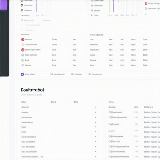 Screenshot of a local SEO analytics dashboard with metrics and tools