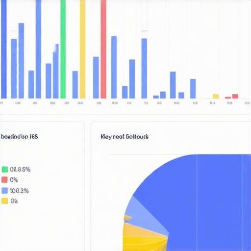 SEO analytics dashboard showing predictive models and local map rankings