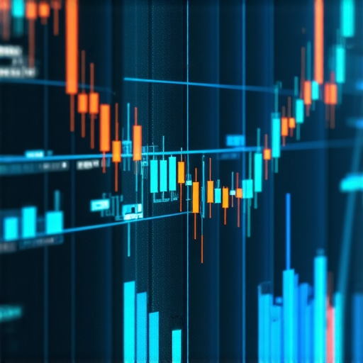 Graph and data visualization representing local SEO trend forecasting