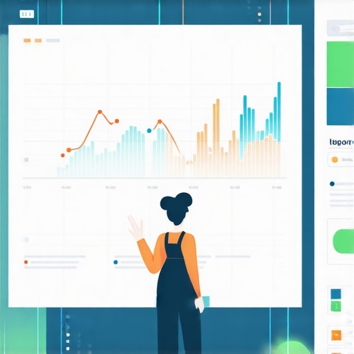 Screenshot of AI-driven local SEO analytics dashboard