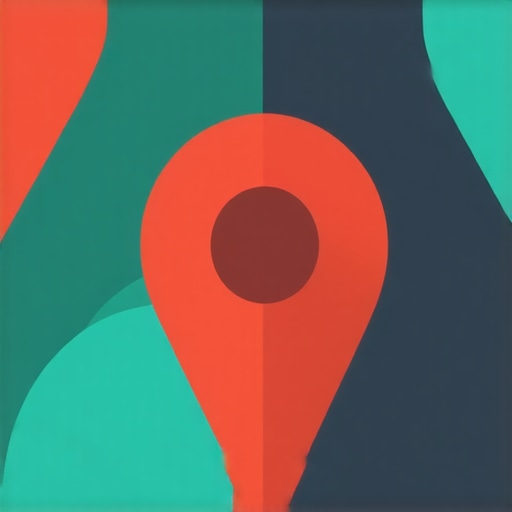 Illustration of AI and semantic SEO concepts in local search optimization.