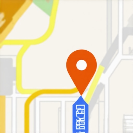 Digital map illustrating local signals and connections