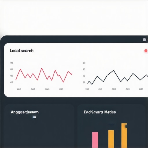 AI Analytics Dashboard for Local SEO Dashboard showing local search trends and consumer behavior data.