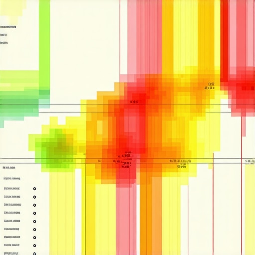 Digital map showcasing geospatial analytics overlay highlighting consumer movement and micro-moments in a city neighborhood.