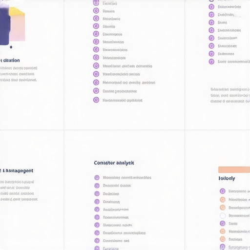 Infographic illustrating citation management and competitor analysis for local SEO