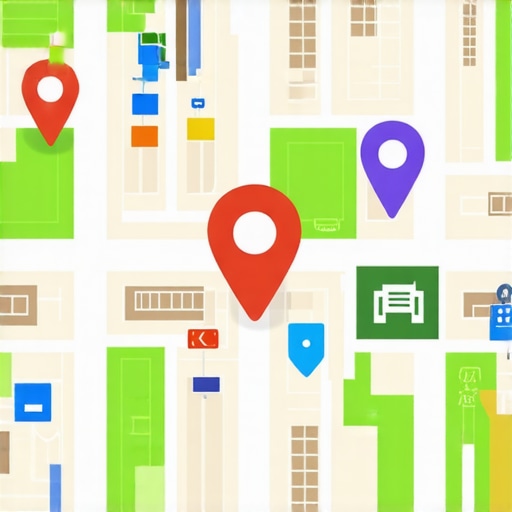 Neighborhood map illustrating hyper-local data sources and community engagement