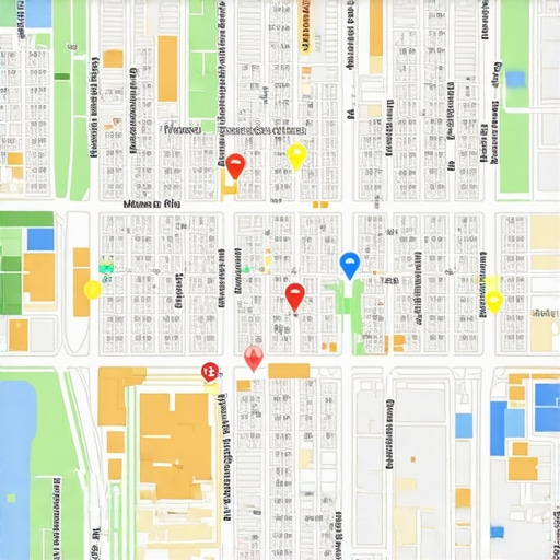 A neighborhood map highlighting community events, geotagged locations, and AR experience points.