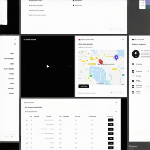 Live Local SEO Analytics Dashboard Screenshot of a real-time local SEO analytics dashboard displaying map ranking improvements