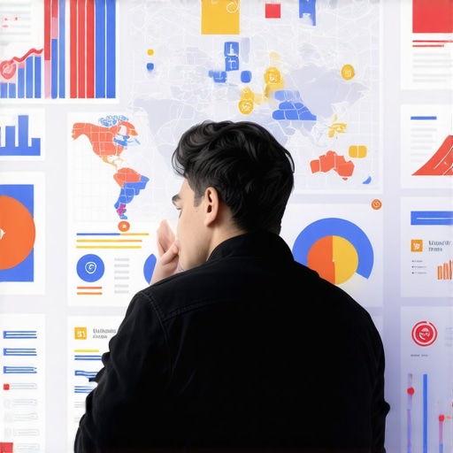 Digital marketer using AI tools to analyze local map rankings