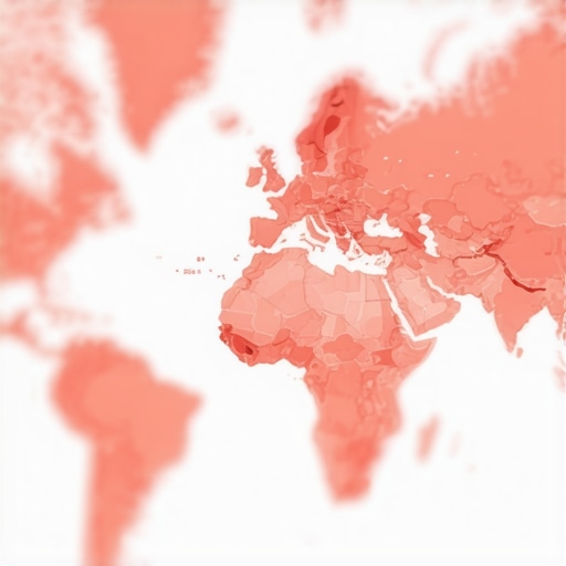 Illustration of AI neural network analyzing map data for local SEO strategies