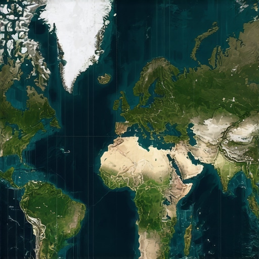 Advanced Geospatial Data Visualization for Local SEO Interface displaying geospatial analysis overlays on a digital map.