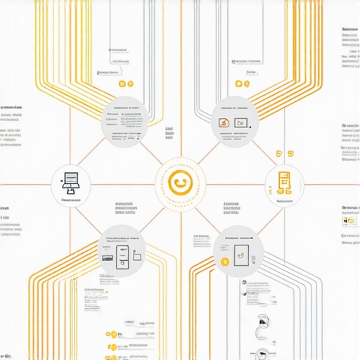 Illustration of digital signals being optimized on a local map using AI tools.
