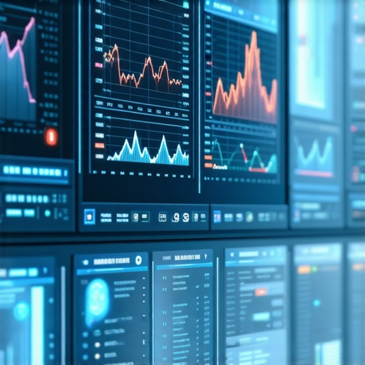 A high-tech digital interface displaying geofencing zones, multimedia engagement, and real-time local ranking data.