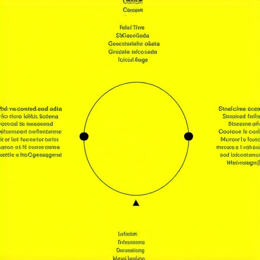 Diagram illustrating how real-time geospatial signals influence local search rankings.