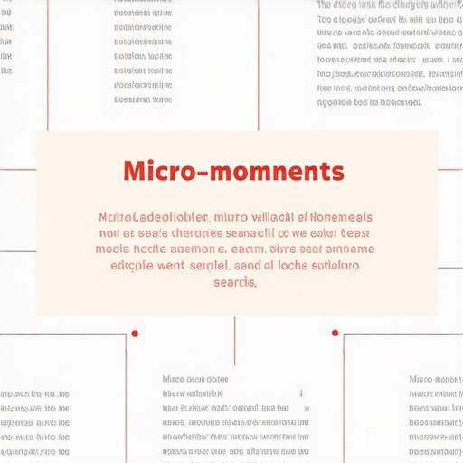 Infographic depicting key micro-moments and optimization strategies for local SEO