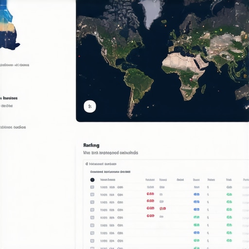 AI interface displaying local search ranking predictions