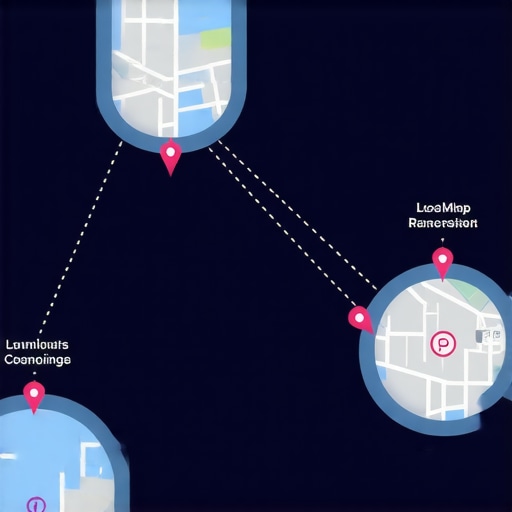 Diagram illustrating how AI signals impact local map rankings with interactive elements.