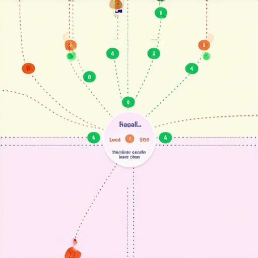 Infographic illustrating core local SEO signals and AI mechanisms influencing map rankings.