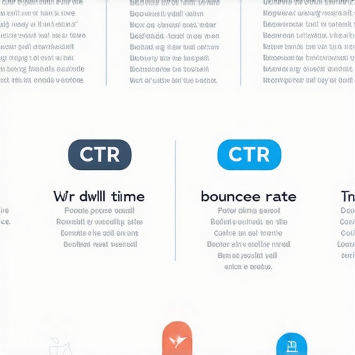 Diagram illustrating behavioral signals affecting local map rankings.
