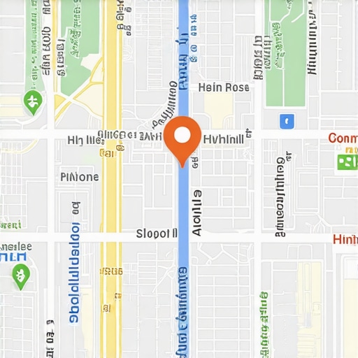 Interactive map showcasing reviews and AR experiences to boost local visibility.