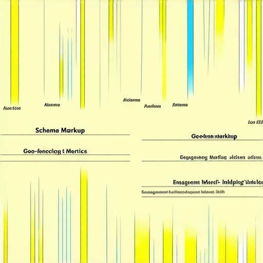 Diagram illustrating how schema, geo-fencing, and user engagement affect Google Maps rankings.