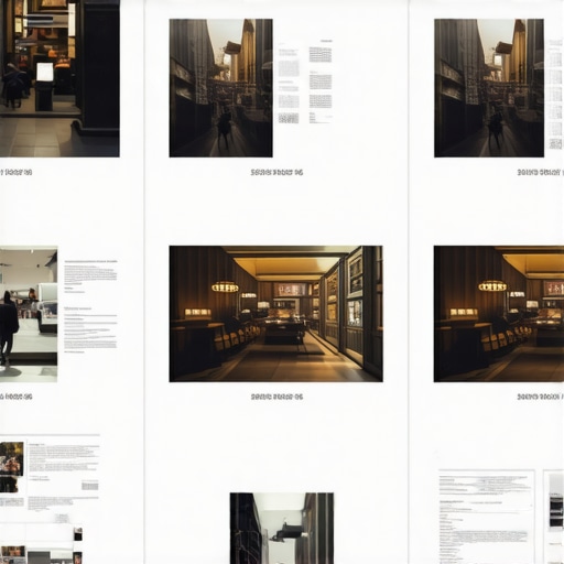 Illustration of AI technology analyzing local business images for enhanced map ranking signals.