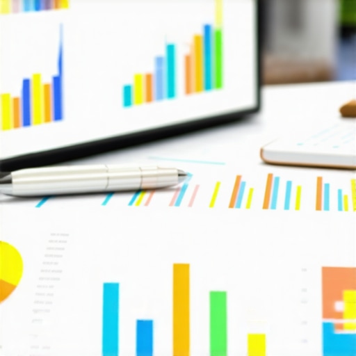 Team discussing innovative local SEO tactics with charts and data visuals.