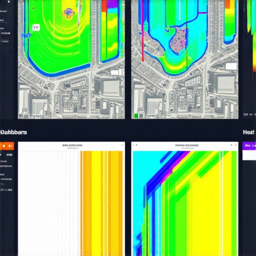 Screenshot of geospatial analytics tool demonstrating real-time radius adjustments based on user data.